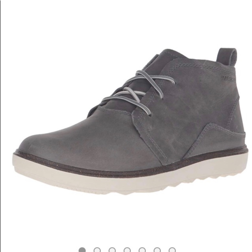 Merrell Around Town Chukka Grey Leather Boot